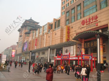 北京王府井大街图片