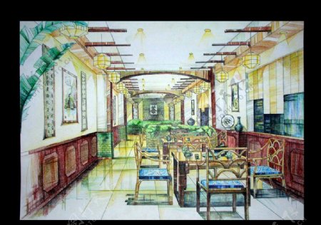 茶餐厅图片