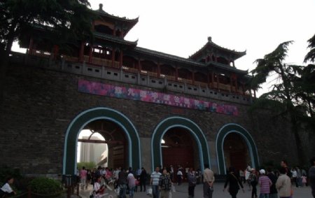 南京玄武门图片