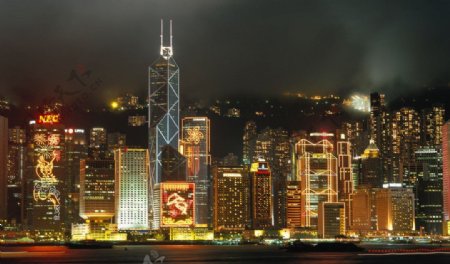 香港夜色图片