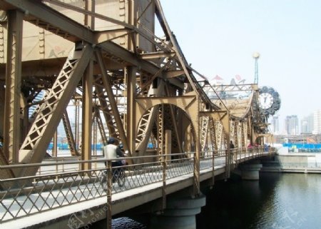天津金钢桥图片