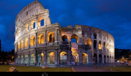 罗马建筑物图片