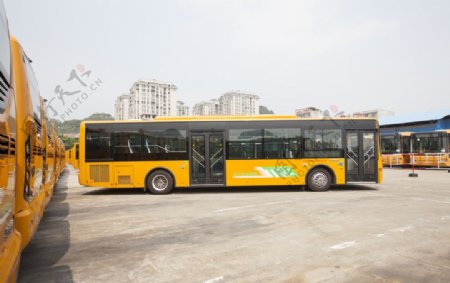 BRT快速公交车图片