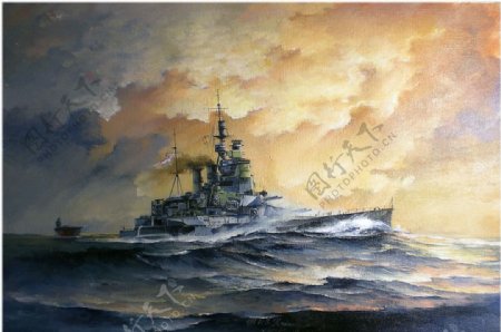 英国海军战列巡洋舰声望号图片