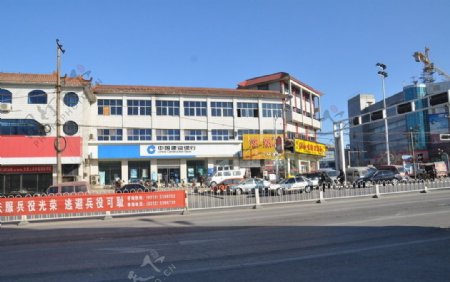 定州中国建设银行图片