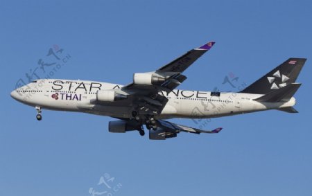 泰国航空波音747图片