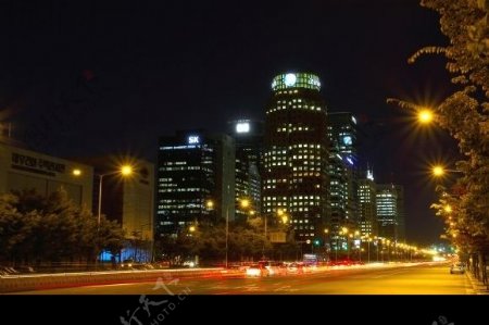 城市照明图片