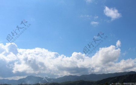 深圳天空云朵图片