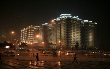 夜色北京图片