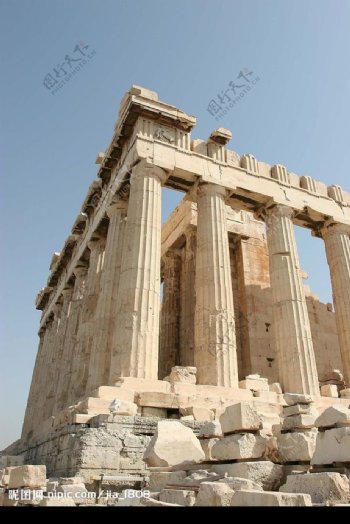 古希腊神殿图片