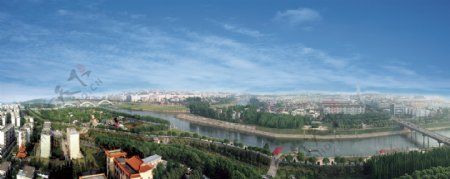 漯河全景图图片