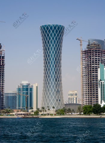 迪拜旋风塔图片