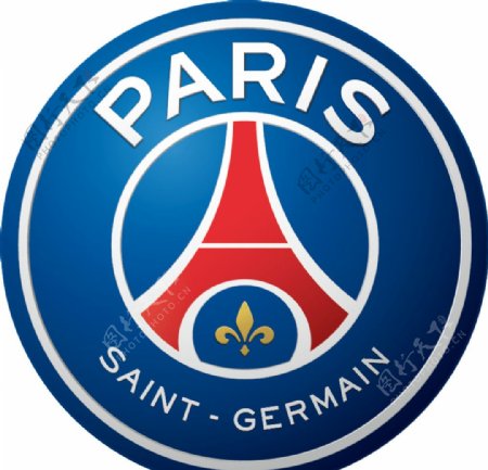 巴黎圣日耳曼足球俱乐部徽标图片