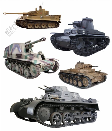 二战德国坦克图片