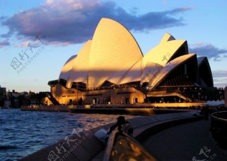夜间悉尼歌剧院图片