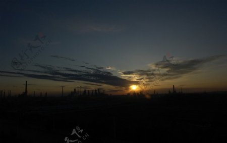 夕阳图片