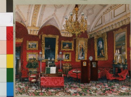 公主亚历山德拉多罗夫娜的书房图片