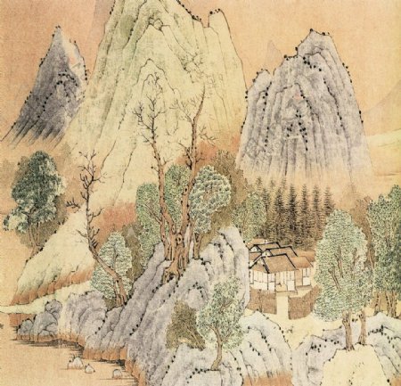 中国古画图片