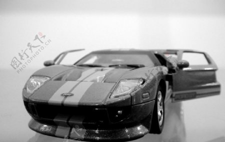 福特野马GT500车模图片