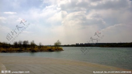 潍坊白浪河湿地公园图片