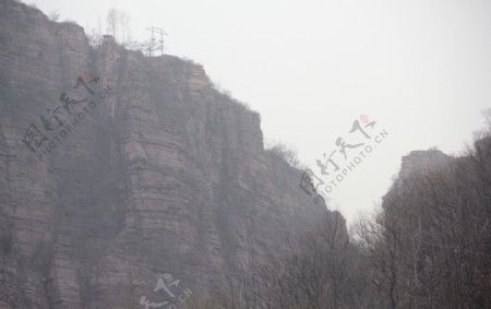 云台山风景山河图片