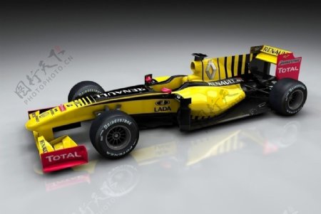 雷诺F1赛车图片