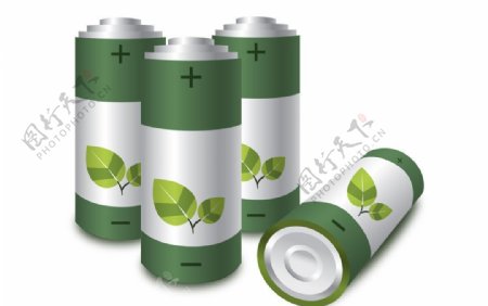 环保电池设计素材图片