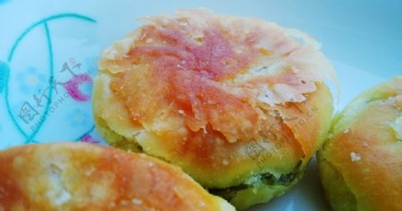 绿豆饼饼图片