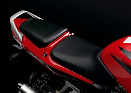 本田摩托车后尾部图片