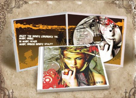 摇滚音乐CD包装图片