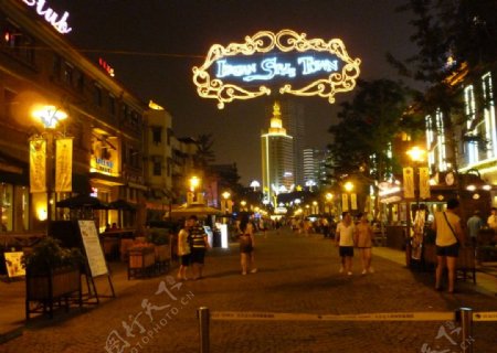天津意式风情街街景图片