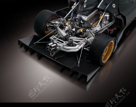 ZondaR跑车引擎图片