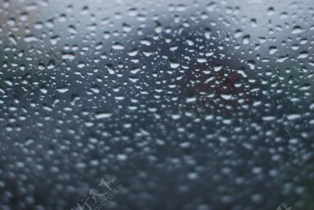 摄影窗户雨滴背景图片