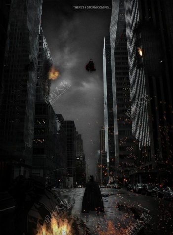 超人大战蝙蝠侠图片