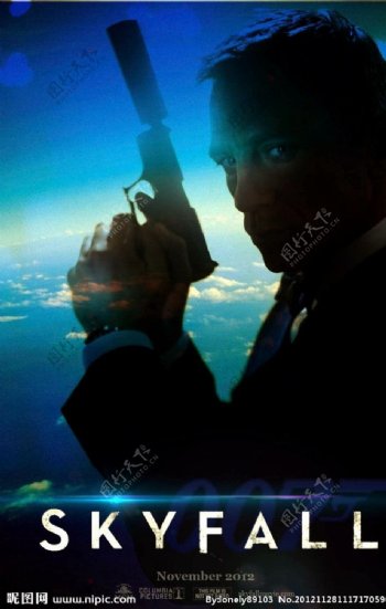 007之大破天幕危机电影海报图片