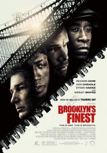 电影海报BROOKLYNSFINEST布鲁克林警察图片