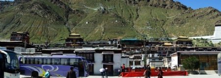 西藏日喀则扎什布伦寺图片