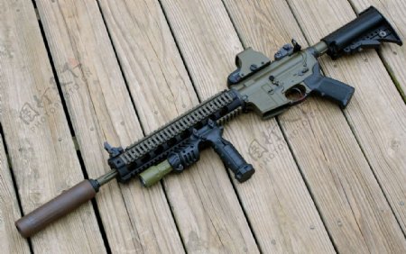 AR15自动步枪图片