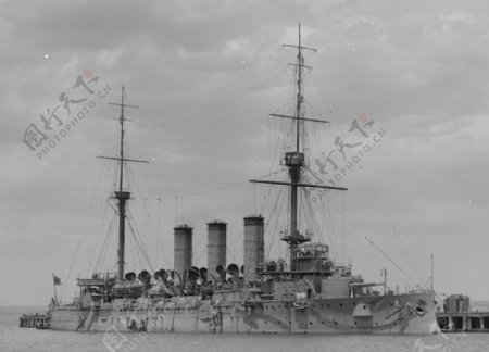 旧日本海军装甲巡洋舰八云号图片