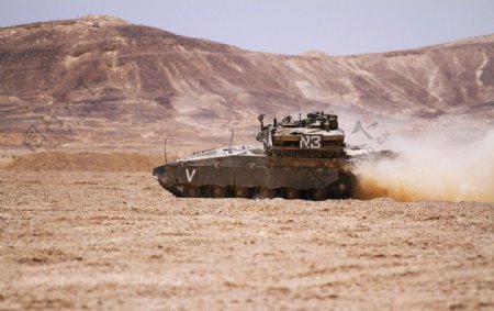 以色列梅卡瓦主战坦克图片