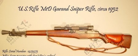 52年型M1D伽兰德狙击步枪图片