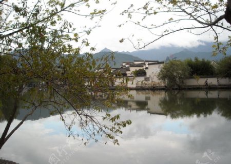 宏村村落图片