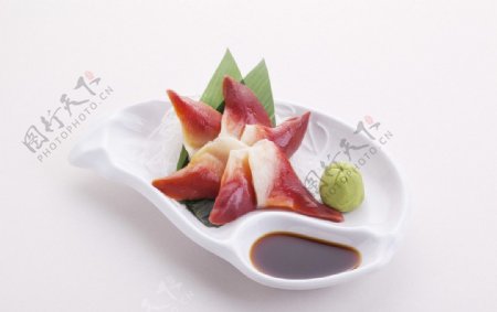 日本餐刺身图片