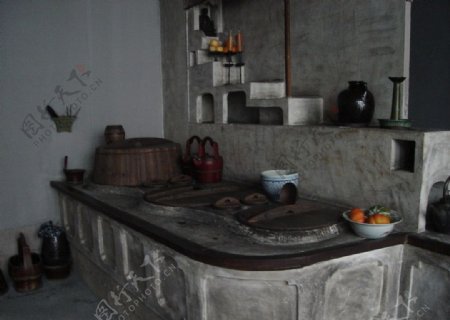 胡雪岩家的厨房图片