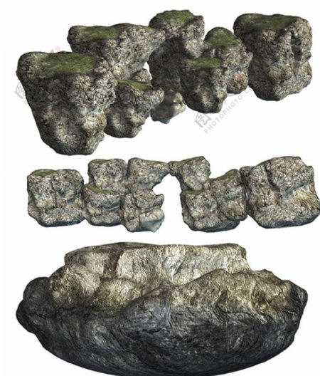 巨石素材图片