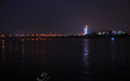 湘江夜景图片