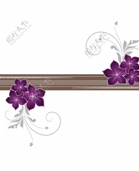 紫花移门图片