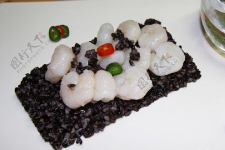 黑米水晶虾图片