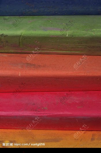 彩色楼梯底纹图片