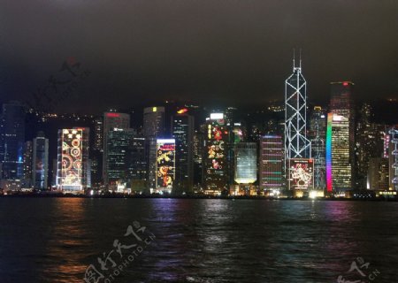 香港圣诞夜景2009图片